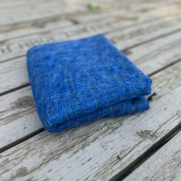 Himalayan yak wool shawl/wrap/scarf/blanket handmade in Nepal. Warm Soft… - Picture 5 of 6